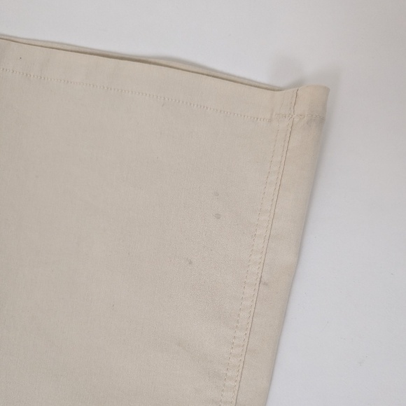 Mexx Beige Trousers Straight Leg Flare Cream Off-white Mid Low Rise - Picture 8 of 8